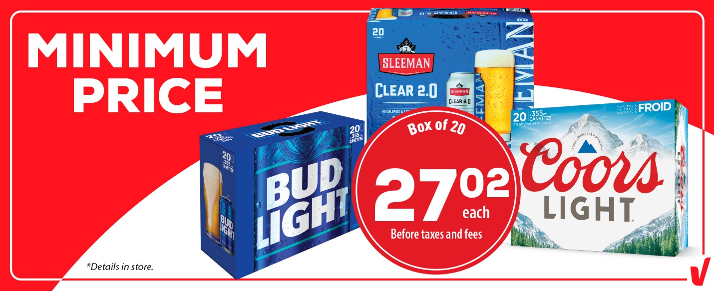 Minimum Price, Box