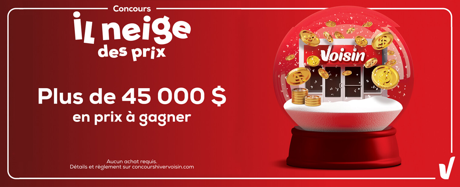 il neige des prix
