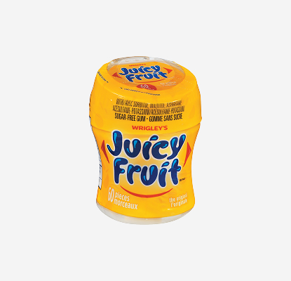 Chewing gums wrigley's juicy fruit excel