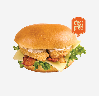 sandwich poulet ranch epice