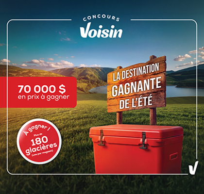 La destination gagnante de l'été - en magasin