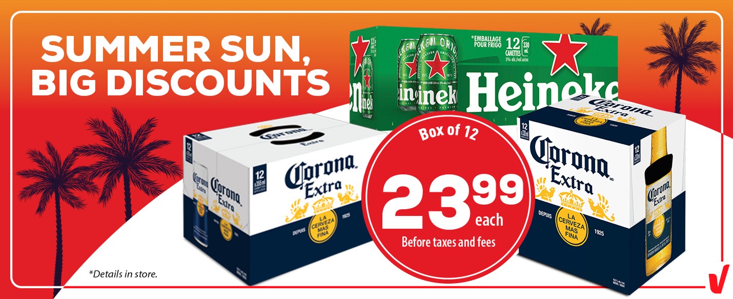 Summer sun big discounts